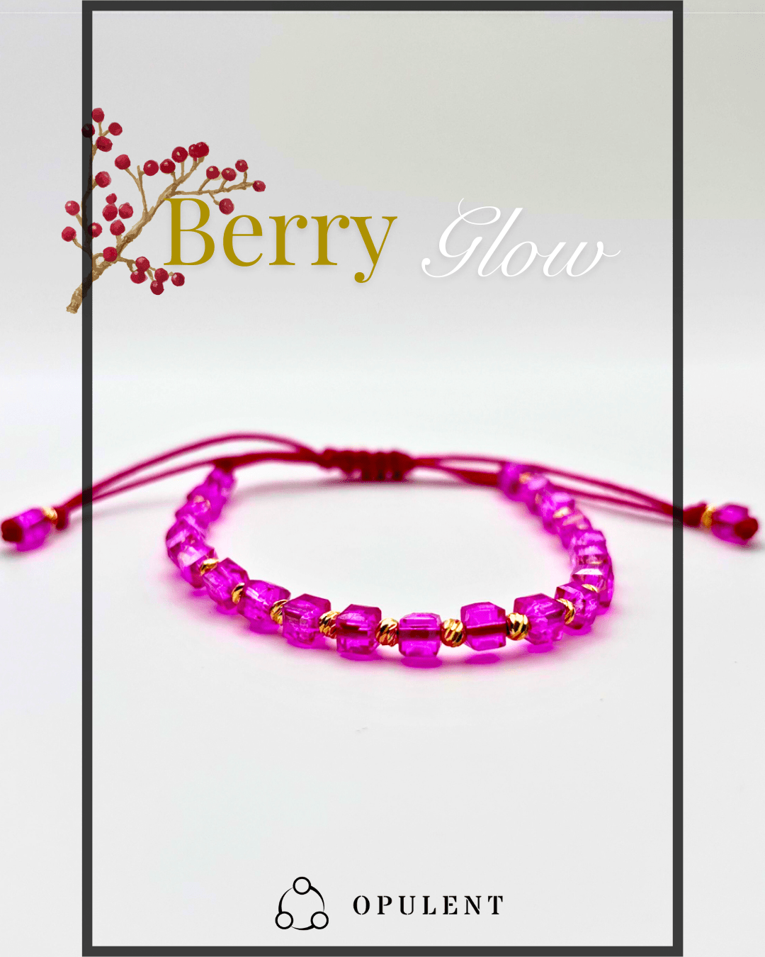 Berry Glow Charm - Opulent Lebanon