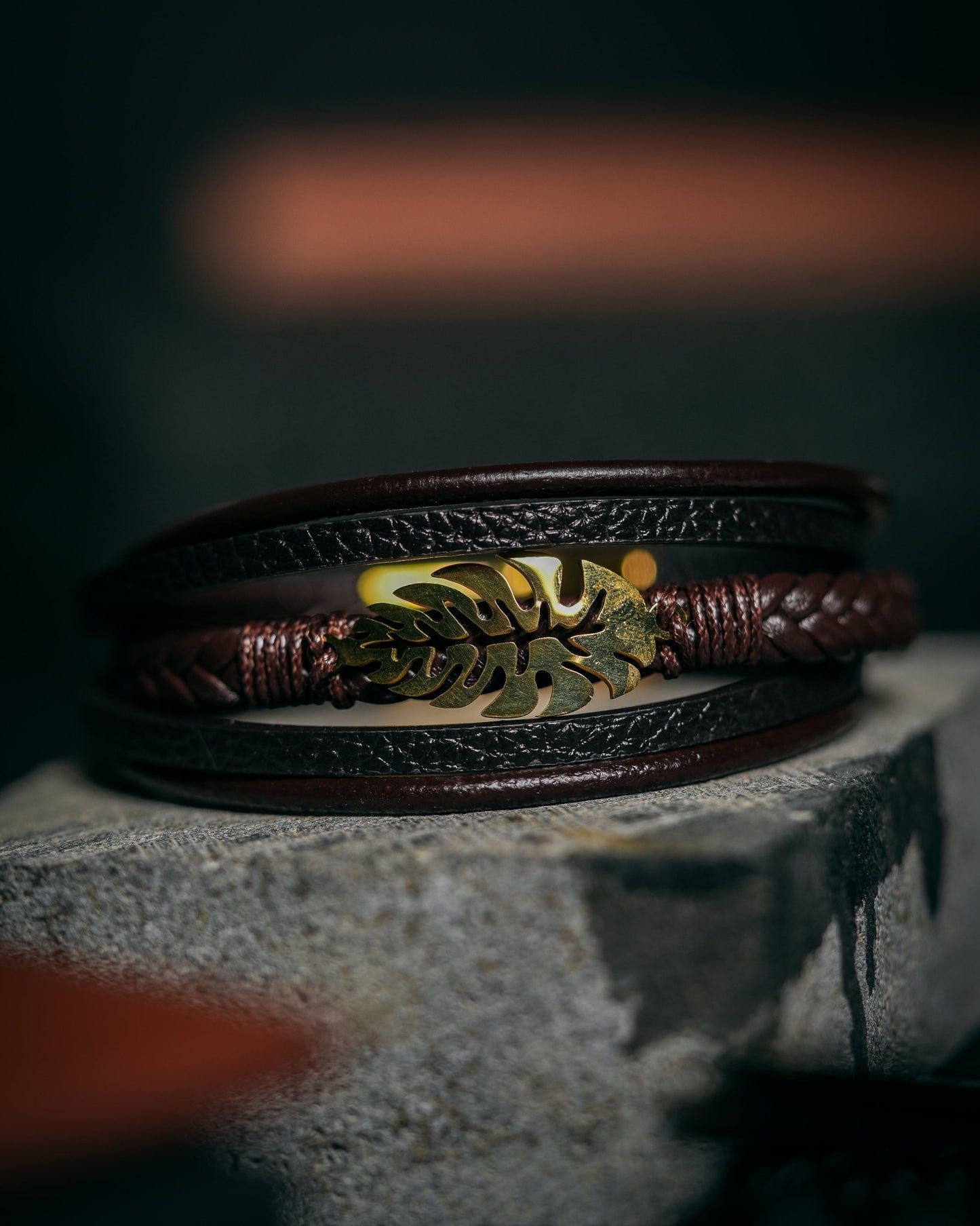 Leaf Charm Bracelet - Opulent Lebanon